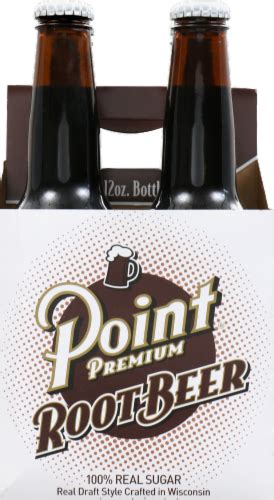 Point Premium Root Beer, 4 bottles / 12 fl oz - Pick ‘n Save