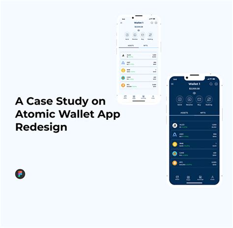 Atomic Wallet App Redesign on Behance