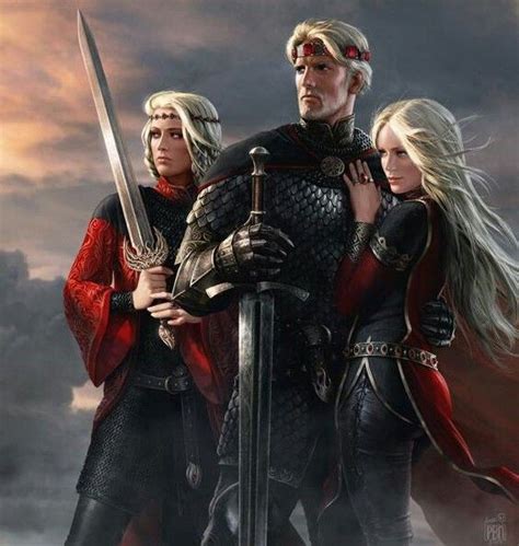 Aegon the Conqueror. Visenya Targaryen. Rhaenys Targaryen | A song of ...