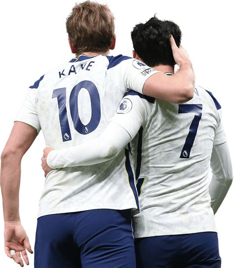 Harry Kane & Son Heung-Min Tottenham Hotspur football render - FootyRenders