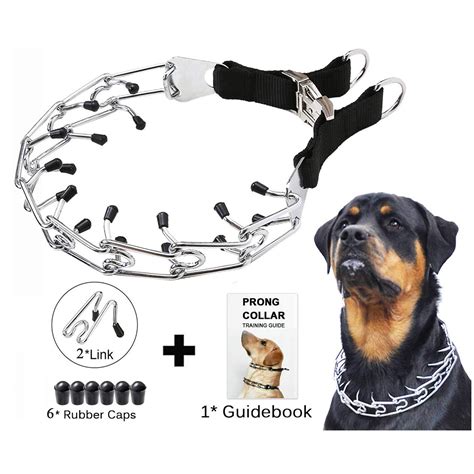 NK Dog Pinch Training Collar, Dog Training Stainless Steel Choke Chain ...