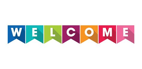 Colorful Welcome Design Template 10925778 Vector Art at Vecteezy