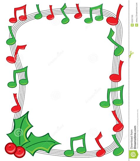 christmas music note clipart - Clipground