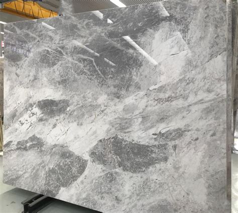 Atlantic Grey Marble Slabs Polished