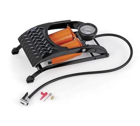 Vitson Iron Plastic Nad Rubber Foot Pump Double Cylinder at Rs 950/unit ...