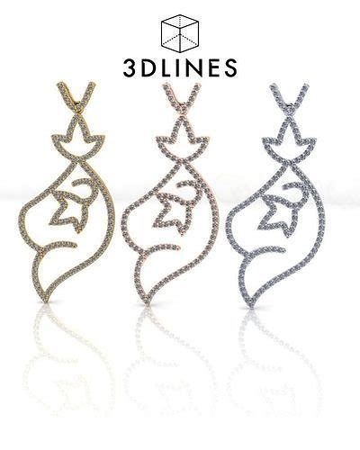 jewelry pendant free free 3D model 3D printable | CGTrader