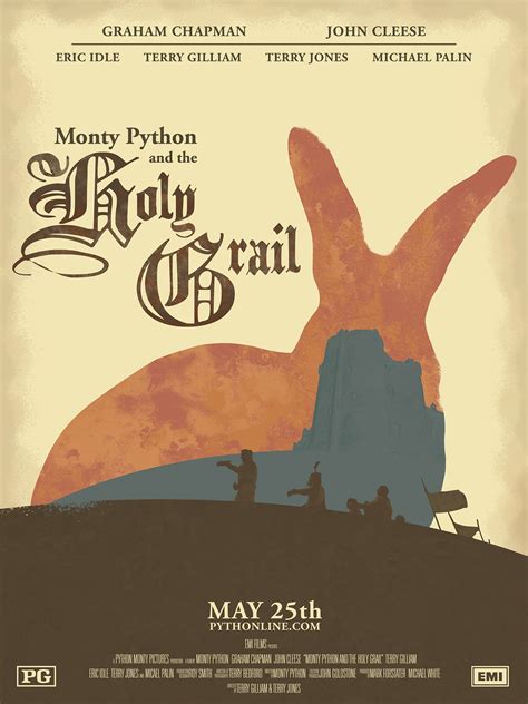 Monty Python and the Holy Grail Poster | Behance