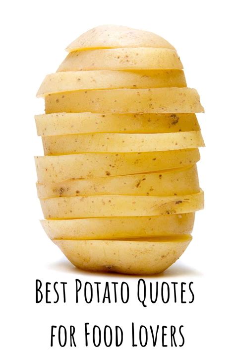 Best Potato Quotes for Food Lovers - Darling Quote