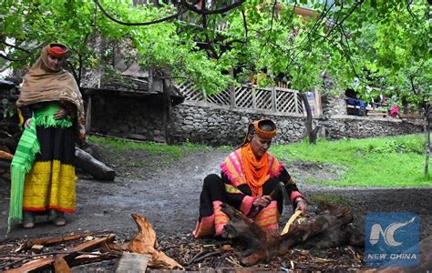 Daily life of Kalash people in Kalash Valley in northwest Pakistan's ...