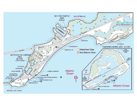 Bahia Honda State Park Map - 36850 Overseas Hwy Big Pine Key Florida ...