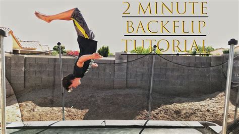 How To Do A Flip On Trampoline For Beginners | Sitelip.org