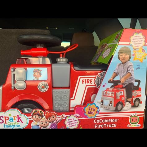 cocomelon | Toys | Cocomelon Fire Truck Ride On | Poshmark