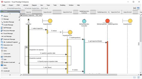 UML Sequence Diagram Tool