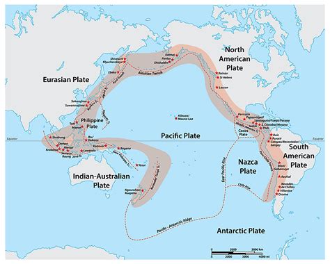 Pacific Ring Of Fire - WorldAtlas