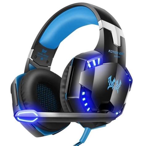 Casque Gamer pour PS4 Xbox One Nintendo Switch Son 7.1 Surround avec ...