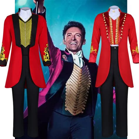 Movie The Greatest Showman P.T. Barnum Cosplay Costume Outfit Adult Men ...