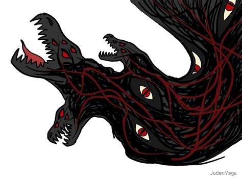 "Shapeshifting Ink Demon-Dragon Form" by JadenVega | Redbubble