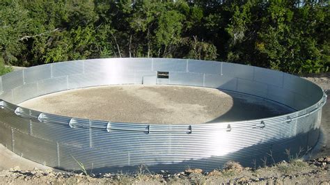 Open Top CorGal Water Tank for Bulk Storage – Water Storage Tanks, Inc.