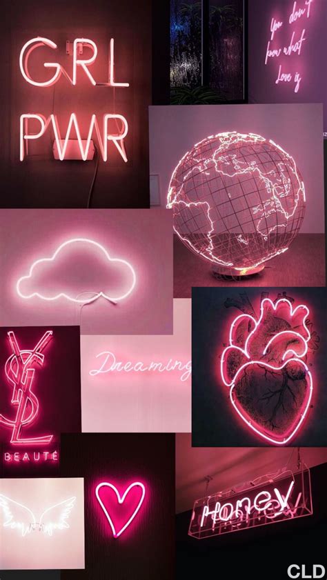 Pink Aesthetic Neon Wallpaper | Pink wallpaper iphone, Neon wallpaper ...