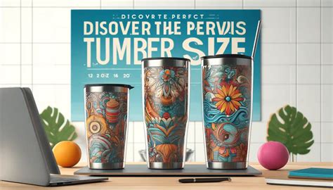 Explore Tervis Tumbler Sizes: Your Guide To The 12 Oz, 16 Oz, And 24 Oz ...