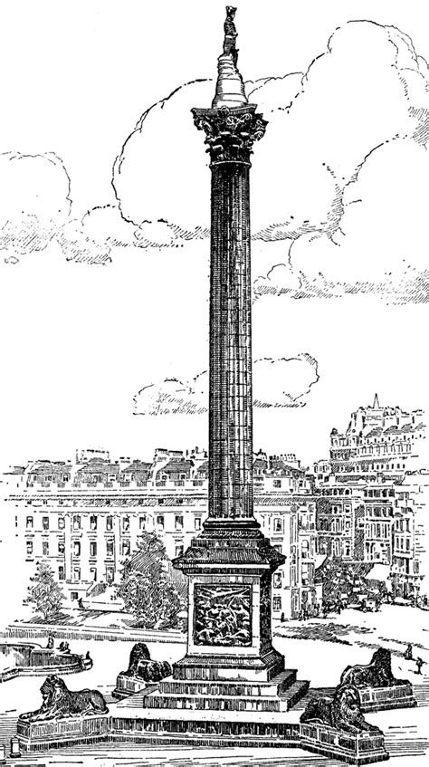 The Nelson Monument | ClipArt ETC