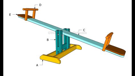 How to build a seesaw - YouTube