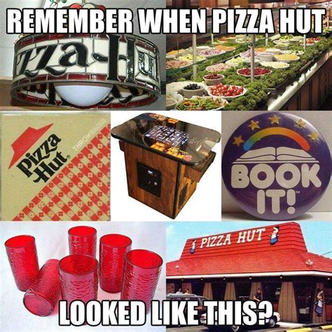 Mid-80's Pizza Hut menu. The pinnacle of Pizza Hut. Some nostaligia for ...