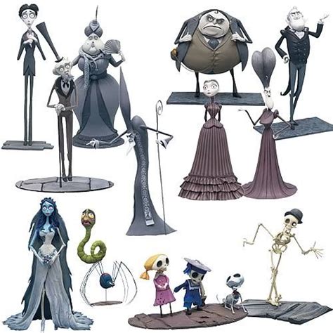 Corpse Bride Mini Figure Set by McFarlane Toy | Tim burton corpse bride ...