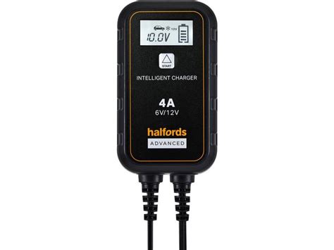 Halfords Smart Battery Charger 4A | Halfords UK