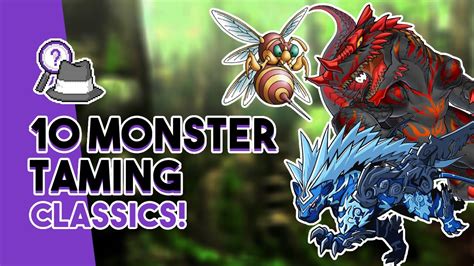 10 Classic Monster Taming Games That You SHOULD Play! - YouTube