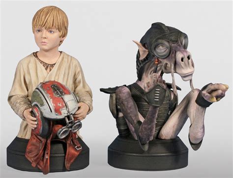 AUG121875 - SW SEBULBA & ANAKIN MINI-BUST 2-PK (RES) - Previews World