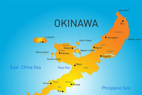 Okinawa Map Outline - Royalty Free Okinawa Islands Clip Art, Vector ...