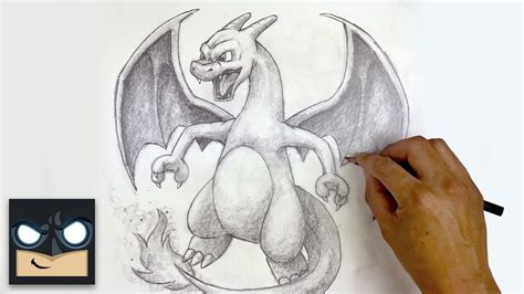 Hướng dẫn cách vẽ pokemon charizard đơn giản và dễ hiểu