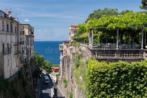 Piazza Tasso. Town Square in Sorrento Stock Photo - Image of ...