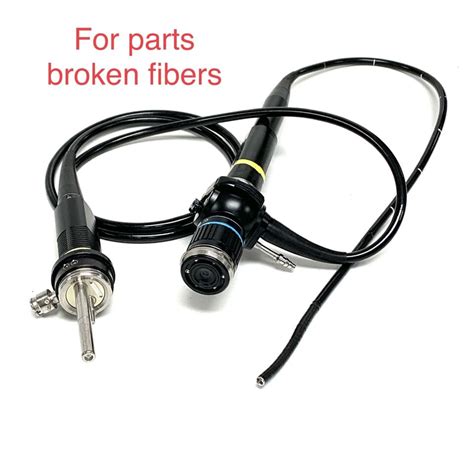 Used OLYMPUS BF Type 20D Flexible Bronchoscope, for parts broken fibers ...