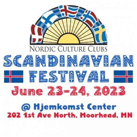 NORDIC CULTURE CLUBS SCANDINAVIAN FESTIVAL 2023 - DISCOVER YOUR ...