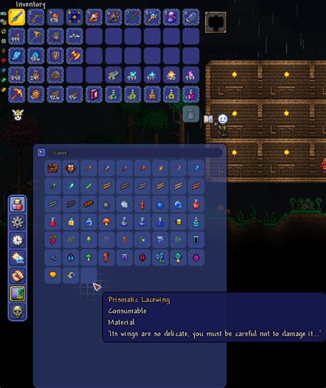 Resolved - [LINUX] Prismatic Lacewing inventory/item bug(s) | Terraria ...