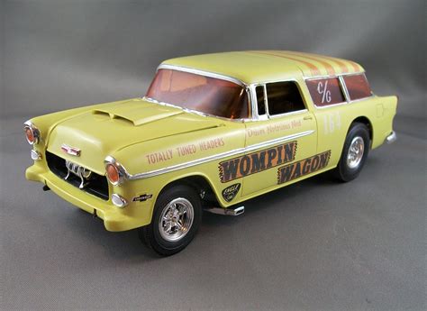 hot, Rod, Rods, Drag, Race, Racing, Gasser, 1955, Chevrolet, Nomad ...