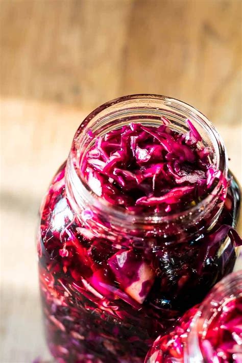 Pickled Red Cabbage winter wine summer spices red cabbage pickles ...