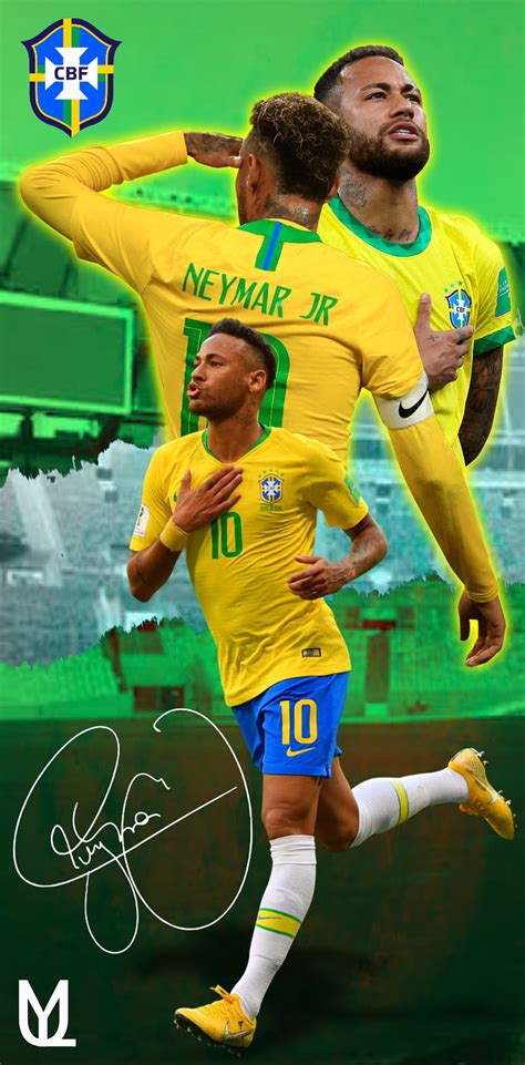 Neymar Jr Brazil 2022 Wallpaper