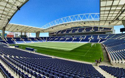 Download wallpapers Estadio do Dragao, 4k, empty stadium, Porto stadium ...