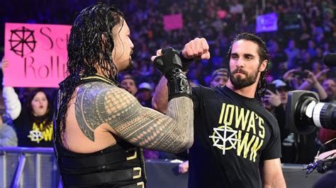 Roman Reigns & Seth Rollins make a WWE Universe member an honorary ...