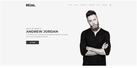 Personal Portfolio Website Templates