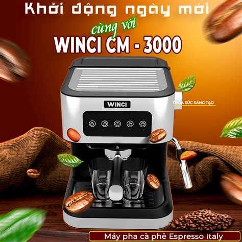 Máy pha cafe tự động Winci CM3000