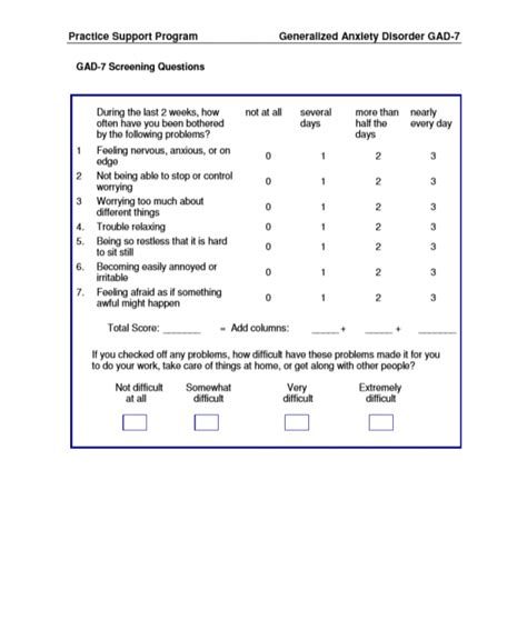 GAD-7 – OEE Student Toolbox For Practicums