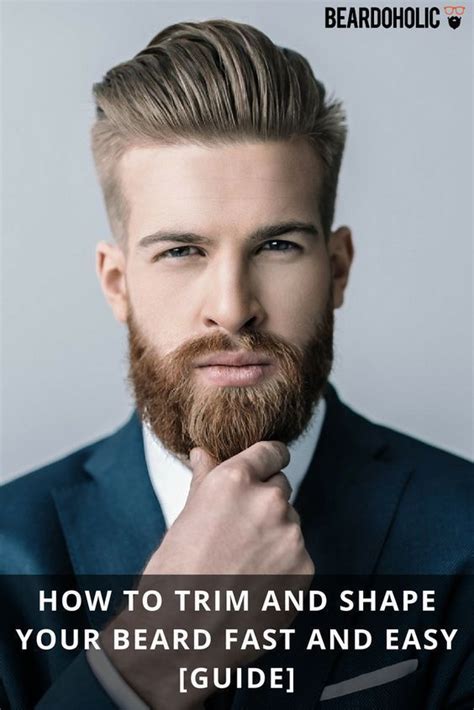 How To Trim and Shape Your Beard Fast and Easy [Guide] From Beardoholic ...