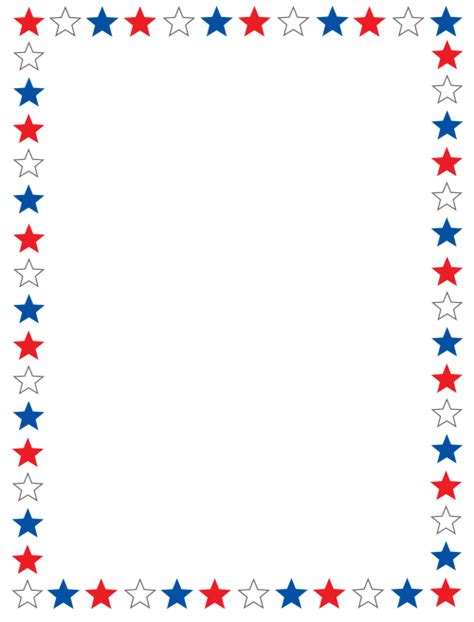 free flag day clipart border - Clipground