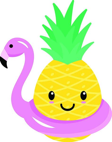 Download High Quality pineapple clip art kawaii Transparent PNG Images ...