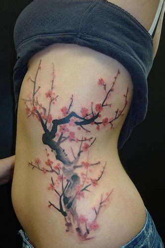 Best Tattoos For Men: Chinese Cherry Blossom Tattoo