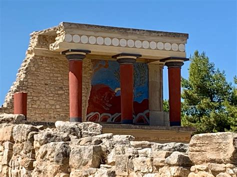 Knossos Palace in Crete, Greece | Ancient greece, Greece, Crete